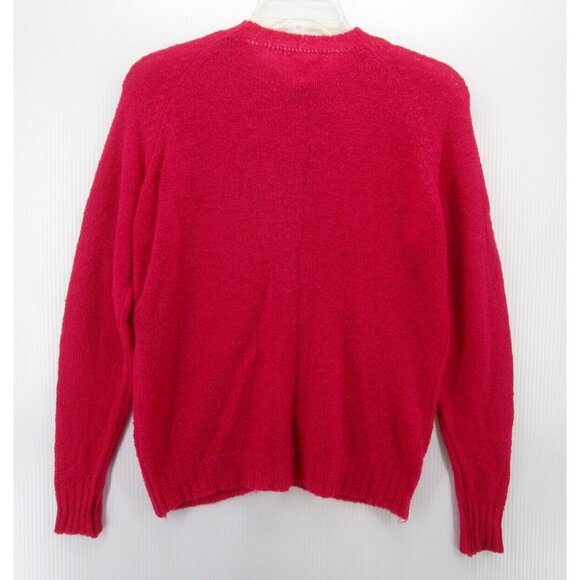 VINTAGE Pendleton Sweater 38 Virgin Wool Cardigan 60s 70s Button Down - Picture 6 of 9